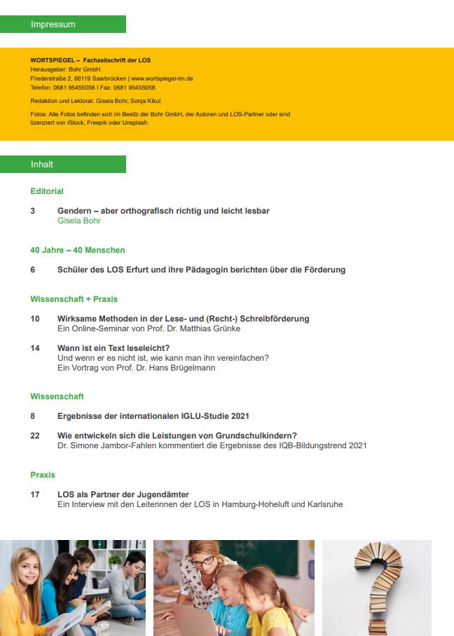 WORTSPIEGEL 2. Ausgabe 2023