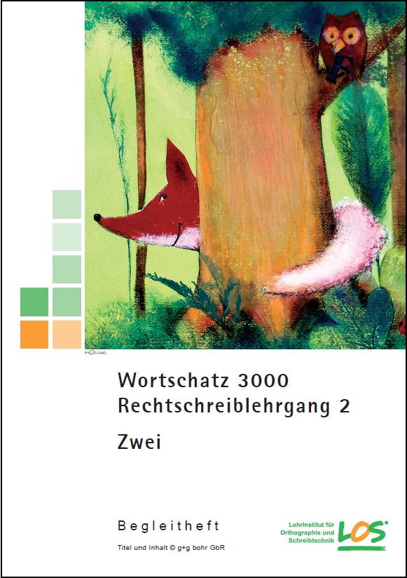 WS 3000 Rechtschreiblehrgang 2 Begleitheft gebunden