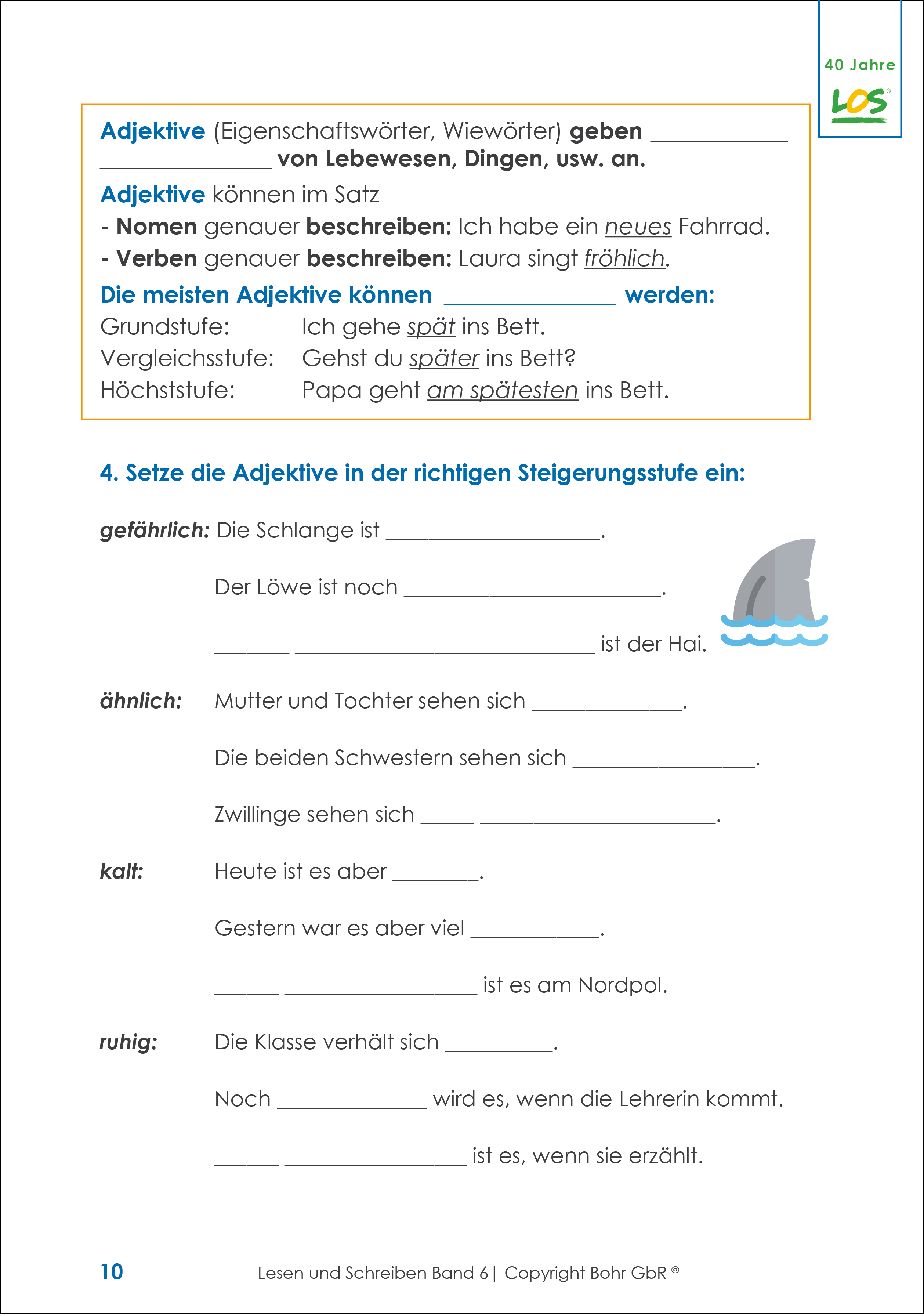 Lesen und Schreiben - Sprachkometenztraining
