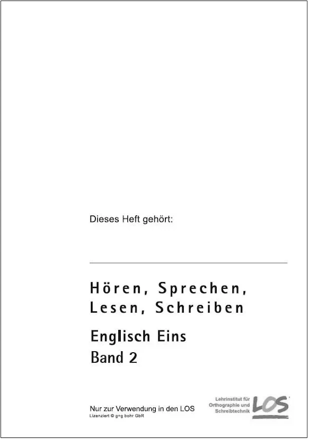 Englisch 2 Schüler  (10er-Pack) ungebunden