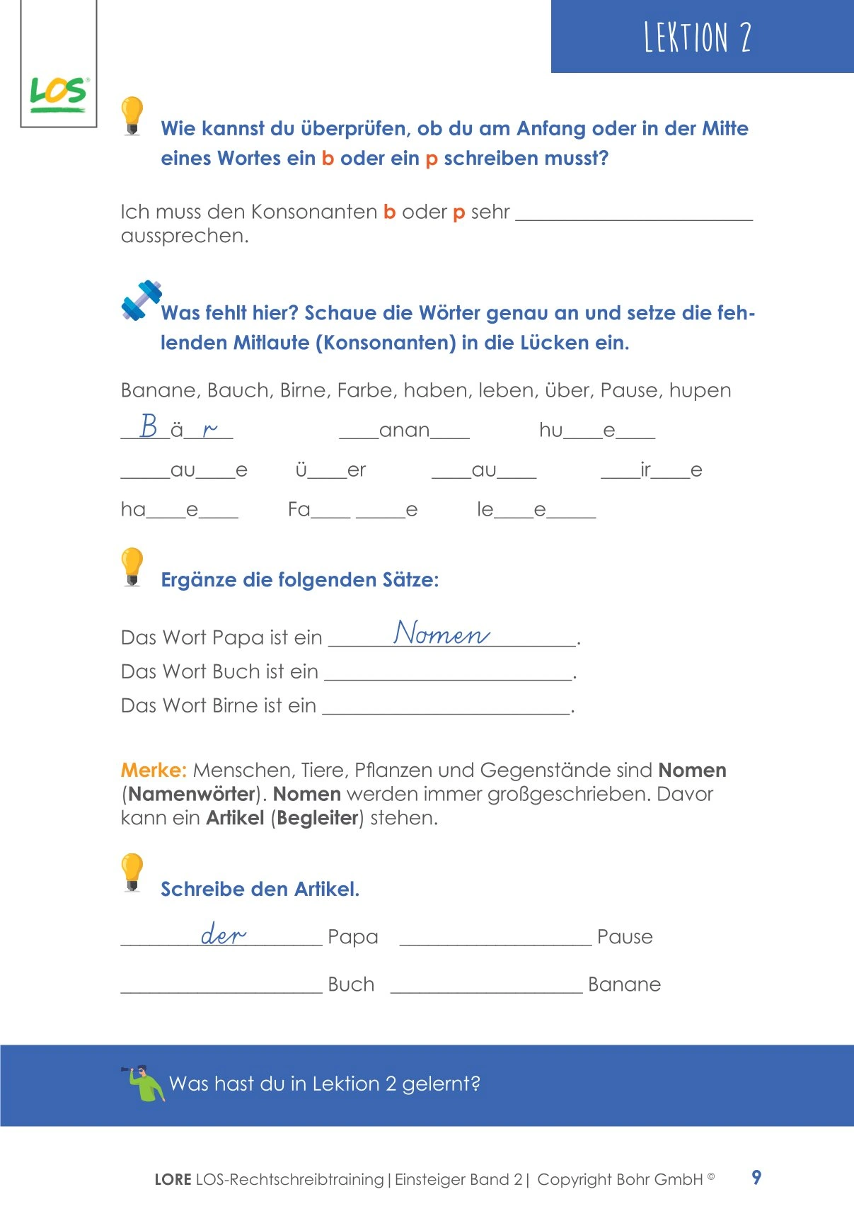 LORE Einsteiger 2 Beispiel