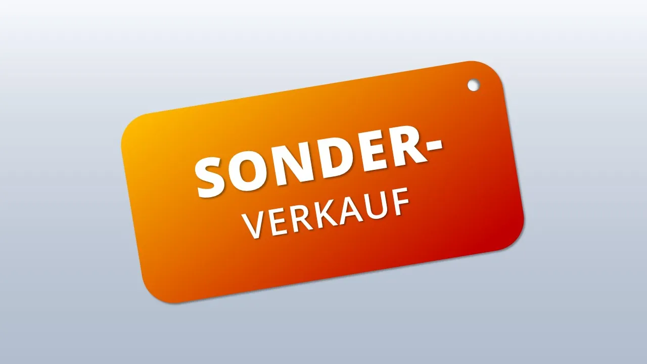 Sonderverkauf