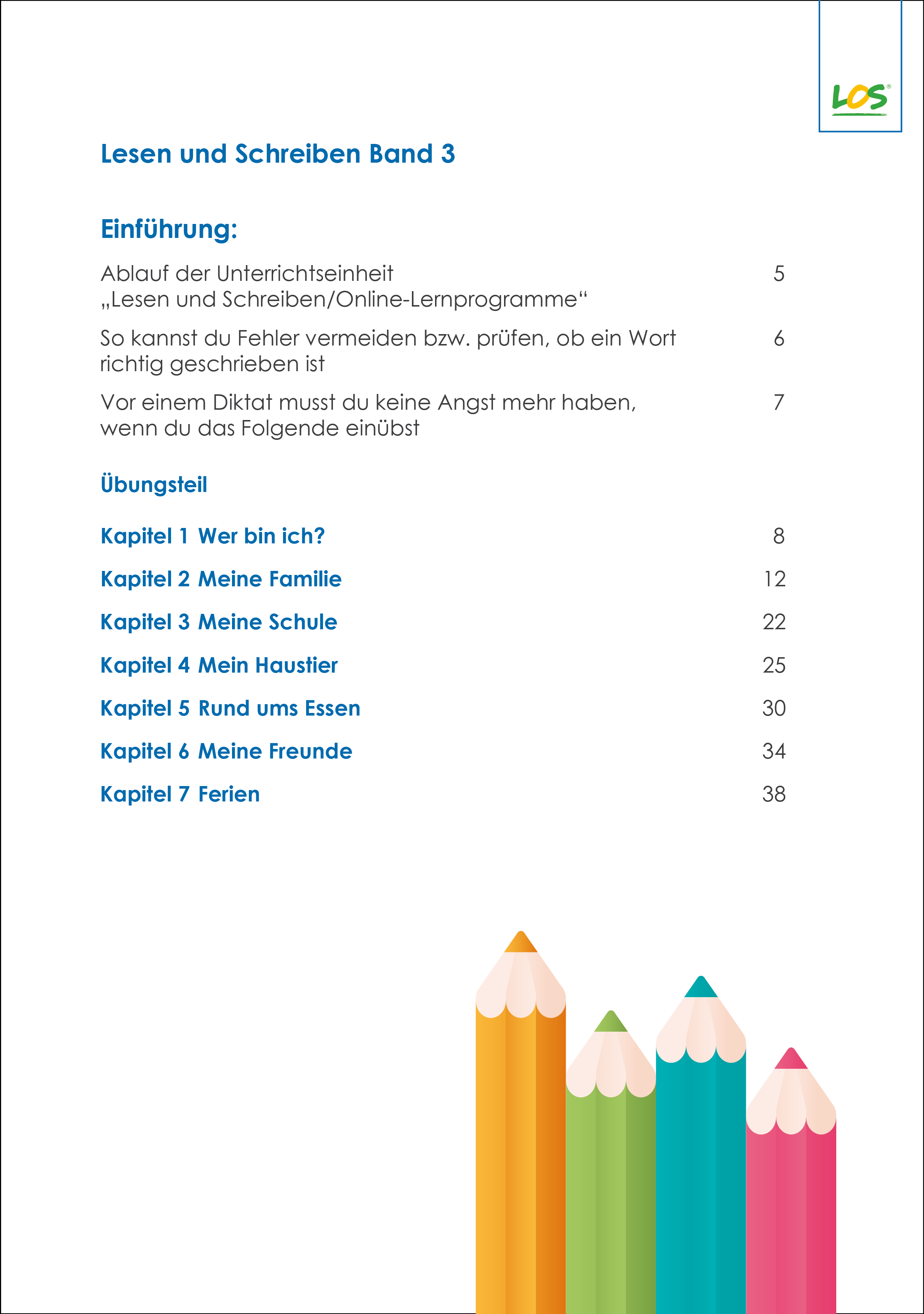Lesen und Schreiben - Sprachkometenztraining