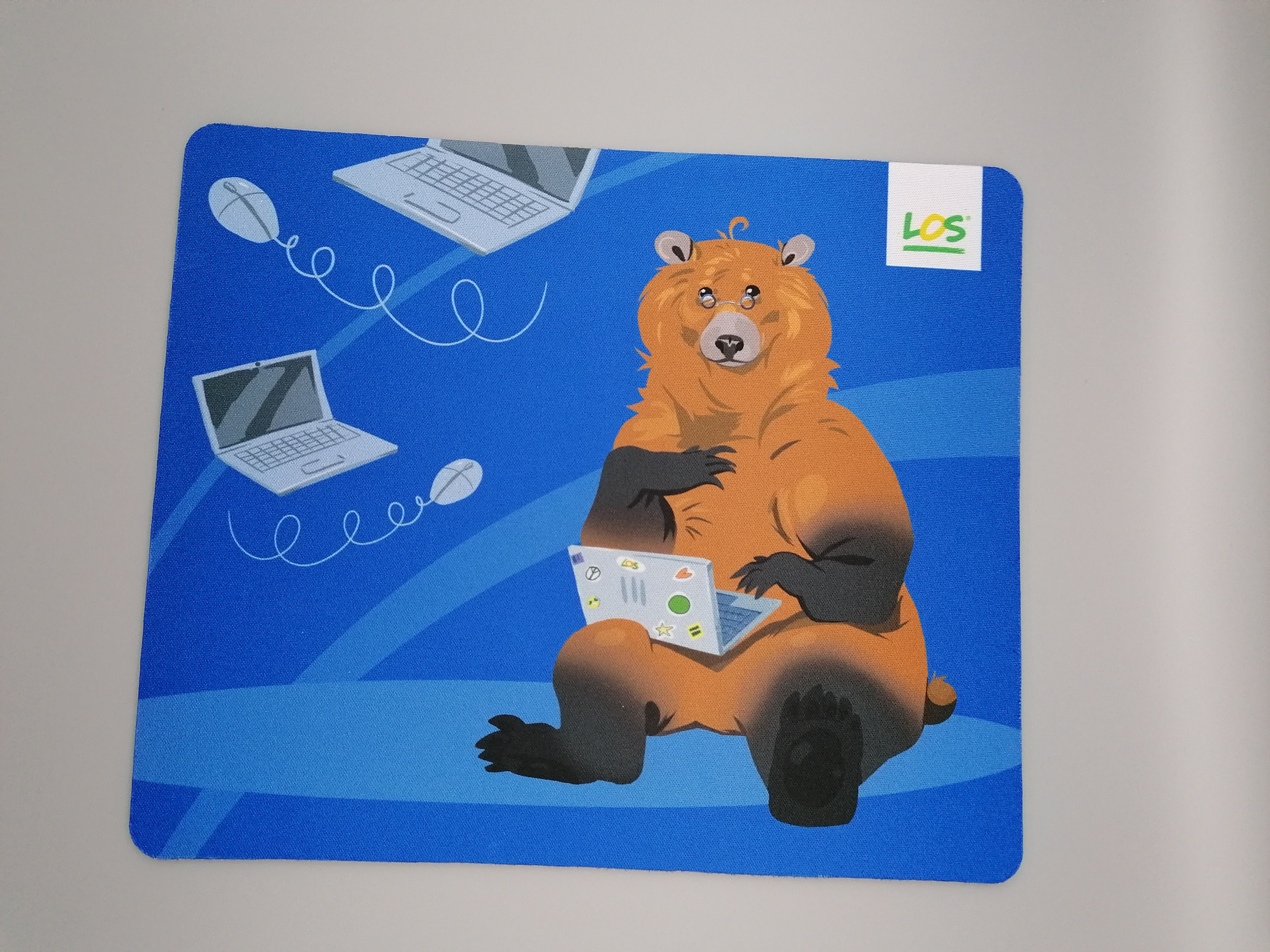 Mousepad im LOS-Design