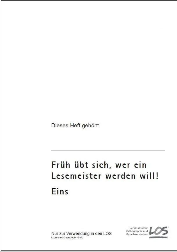 Lesemeister 1+2 (10er-Pack)