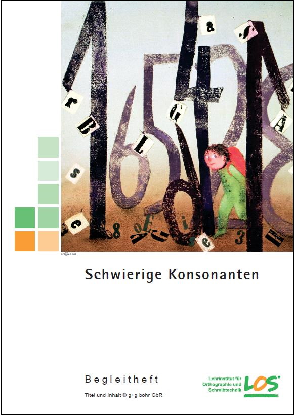 Schwierige Konsonanten Begleitheft gebunden